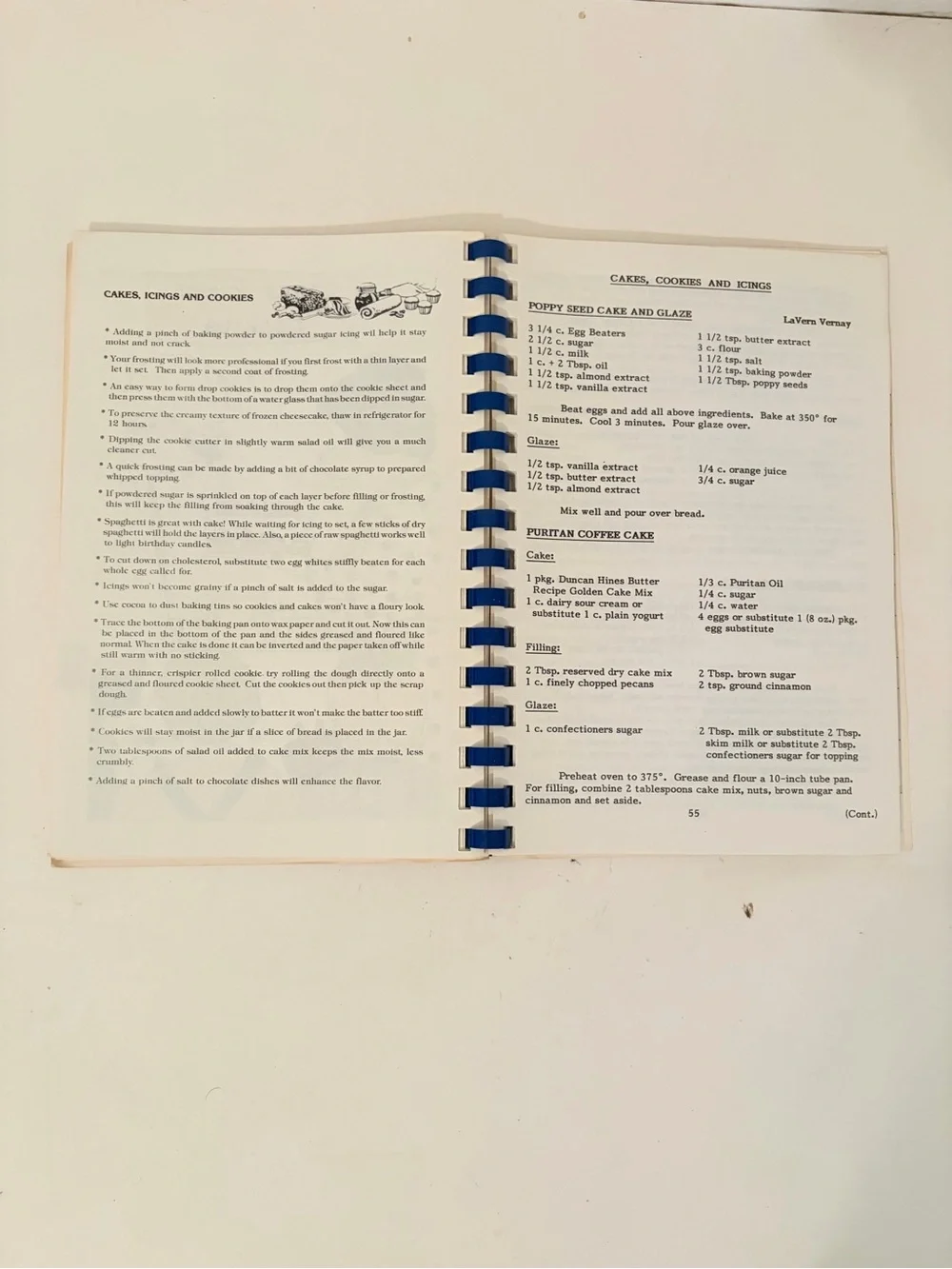 1989 A Book Of Favorite Recipes Cookbook Mt Carmel Illinois Soccer Booster Asso